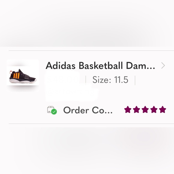Adidas Basketball Dame 8 EXTPLY Black main image 4